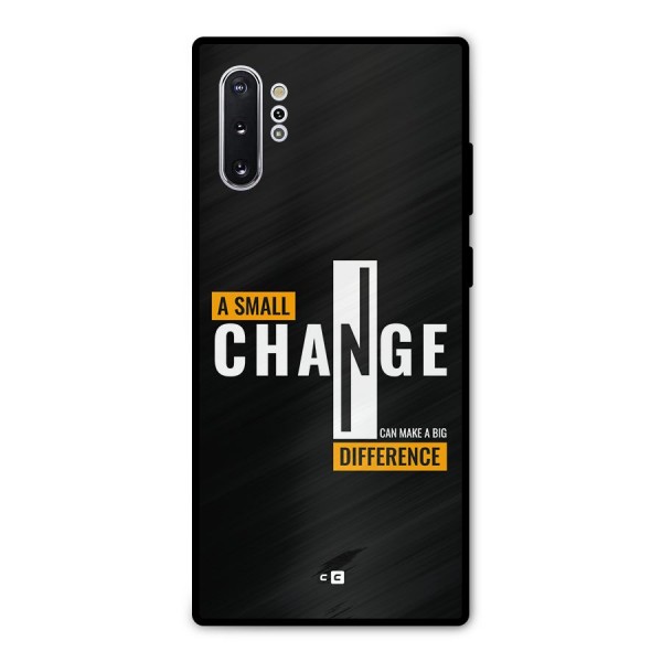 A Small Change Metal Back Case for Galaxy Note 10 Plus