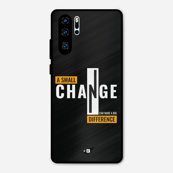 A Small Change Metal Back Case for Huawei P30 Pro