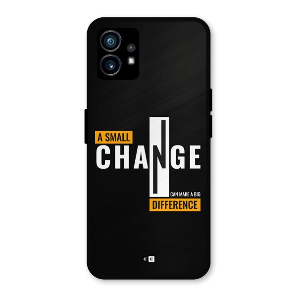 A Small Change Metal Back Case for Nothing Phone 1