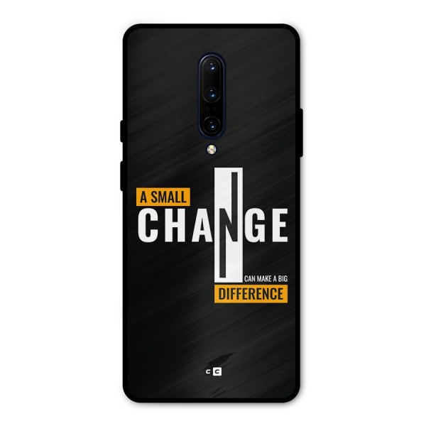 A Small Change Metal Back Case for OnePlus 7 Pro