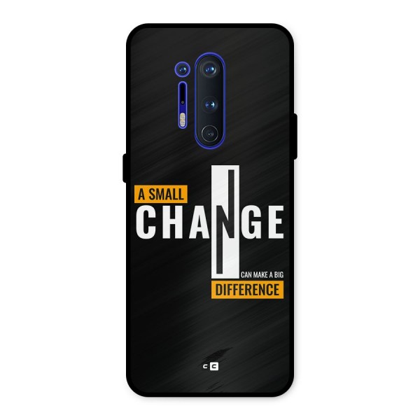 A Small Change Metal Back Case for OnePlus 8 Pro