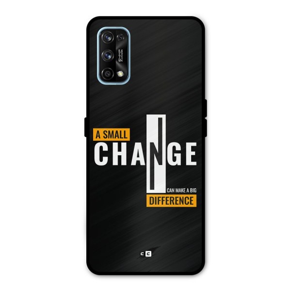 A Small Change Metal Back Case for Realme 7 Pro