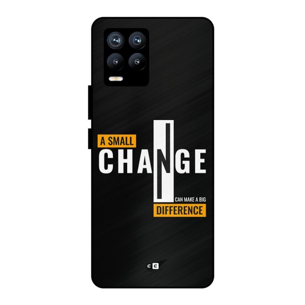 A Small Change Metal Back Case for Realme 8 Pro