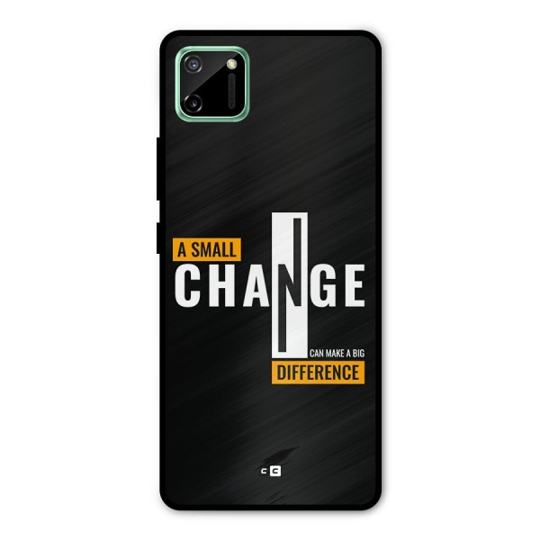 A Small Change Metal Back Case for Realme C11