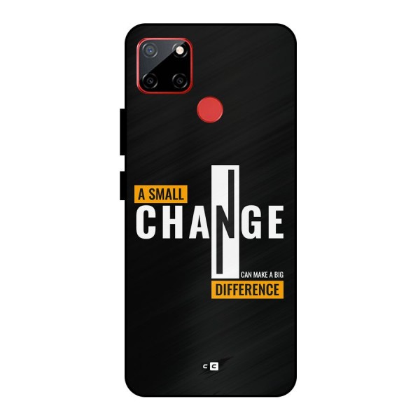 A Small Change Metal Back Case for Realme C12