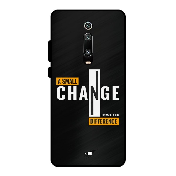 A Small Change Metal Back Case for Redmi K20 Pro