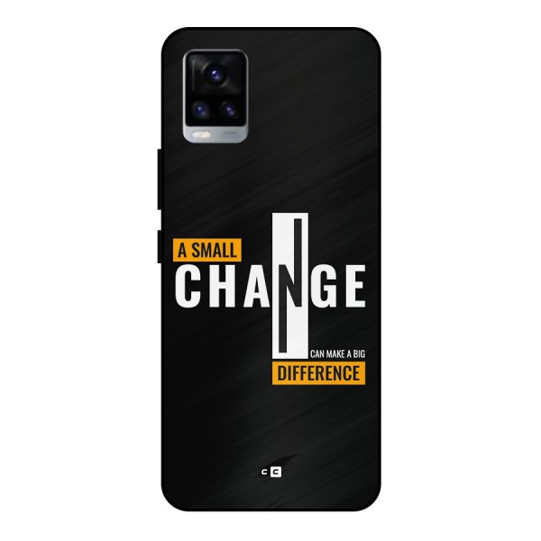A Small Change Metal Back Case for Vivo V20