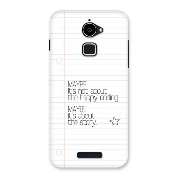 About Story Back Case for Coolpad Note 3 Lite