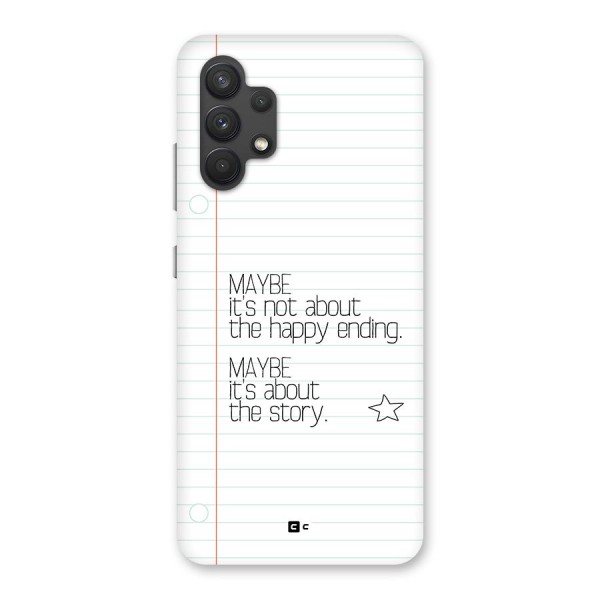 About Story Back Case for Galaxy A32