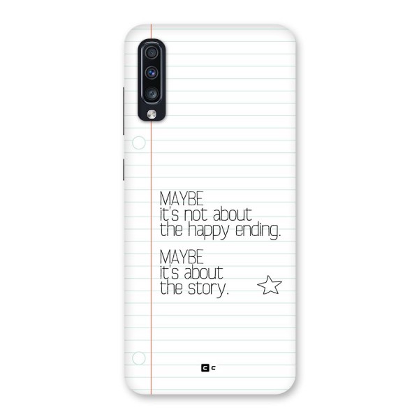 About Story Back Case for Galaxy A70