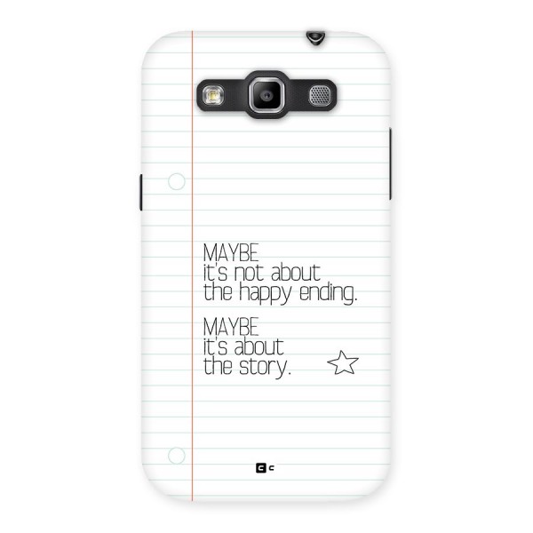 About Story Back Case for Galaxy Grand Quattro