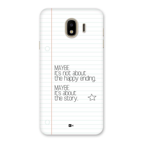 About Story Back Case for Galaxy J4