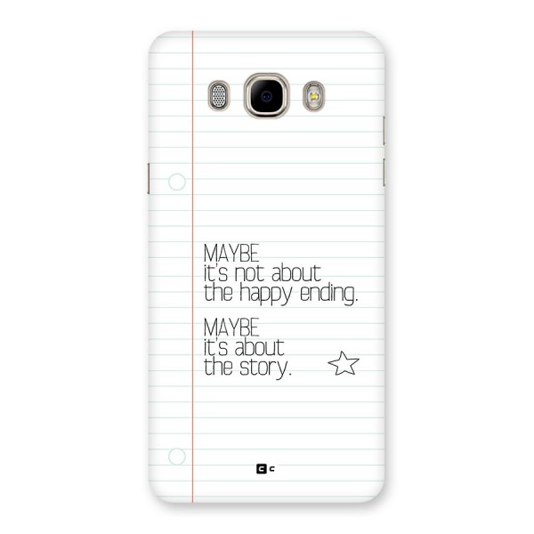 About Story Back Case for Galaxy J7 2016