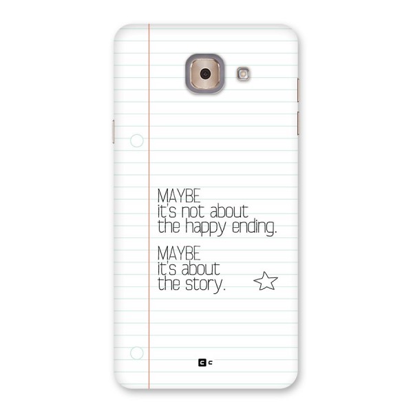 About Story Back Case for Galaxy J7 Max