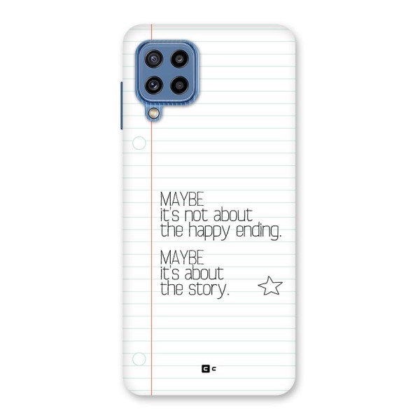 About Story Back Case for Galaxy M32