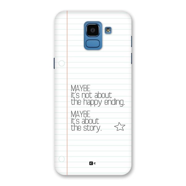 About Story Back Case for Galaxy On6