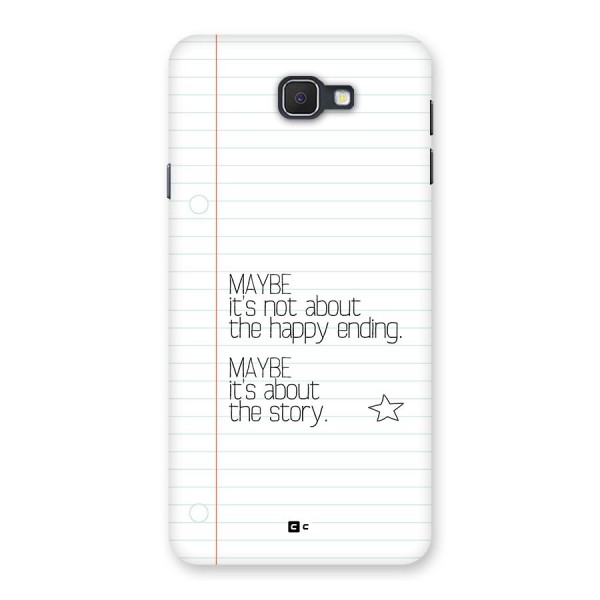 About Story Back Case for Galaxy On7 2016