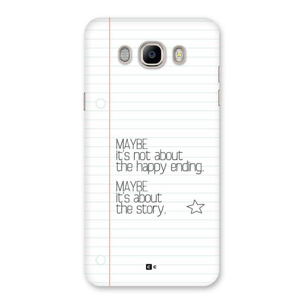 About Story Back Case for Galaxy On8