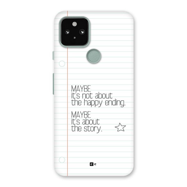 About Story Back Case for Google Pixel 5