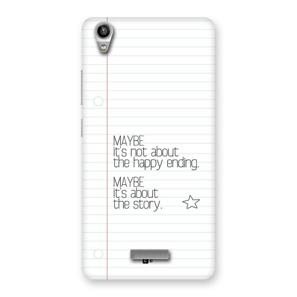 About Story Back Case for Lava Pixel V1