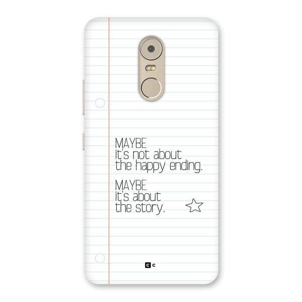 About Story Back Case for Lenovo K6 Note