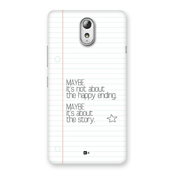 About Story Back Case for Lenovo Vibe P1M
