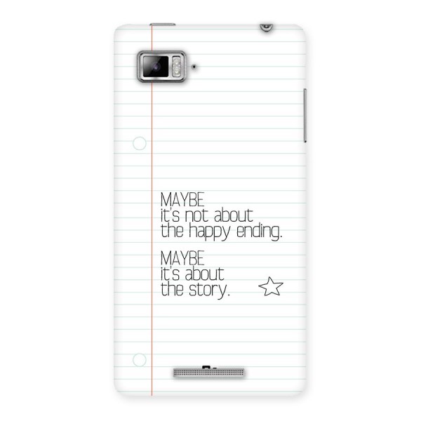 About Story Back Case for Lenovo Vibe Z K910