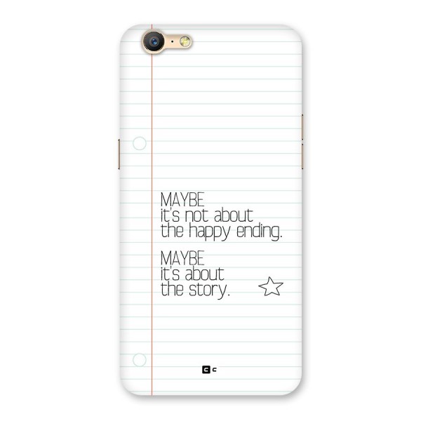 About Story Back Case for Oppo A39