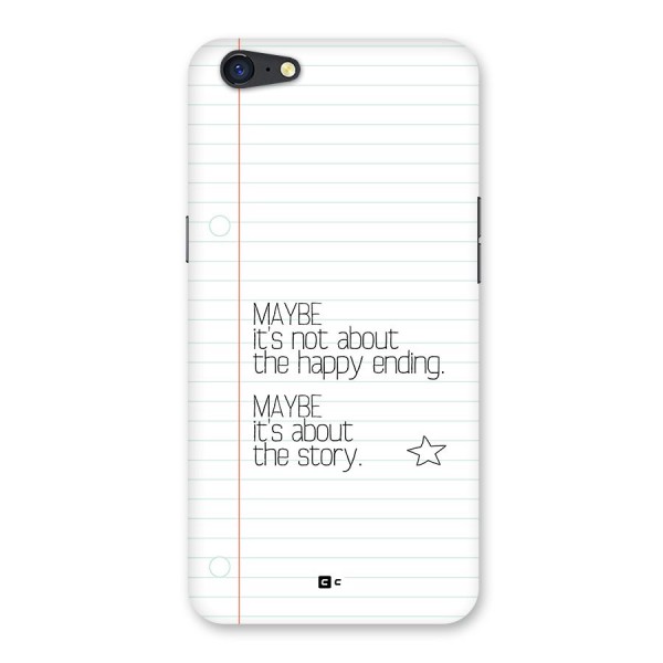 About Story Back Case for Oppo A71