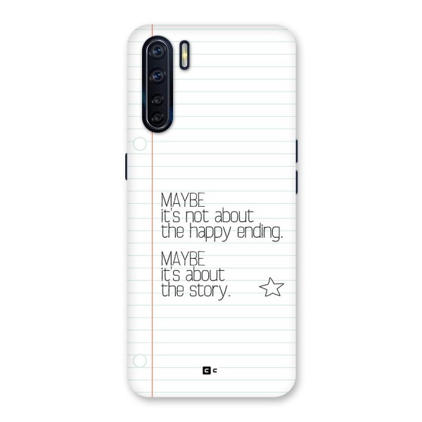 About Story Back Case for Oppo F15