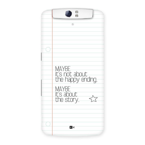 About Story Back Case for Oppo N1