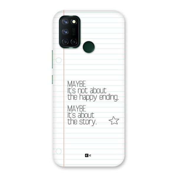 About Story Back Case for Realme C17