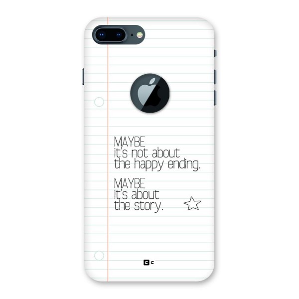 About Story Back Case for iPhone 7 Plus Logo Cut