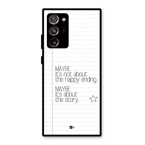 About Story Glass Back Case for Galaxy Note 20 Ultra