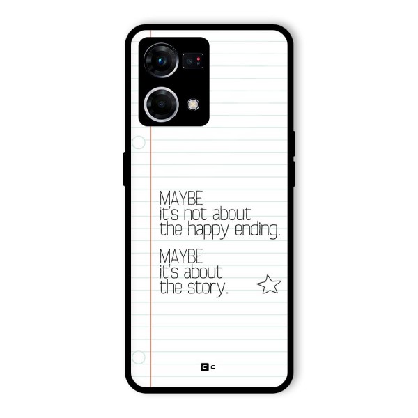 About Story Glass Back Case for Oppo F21s Pro 4G