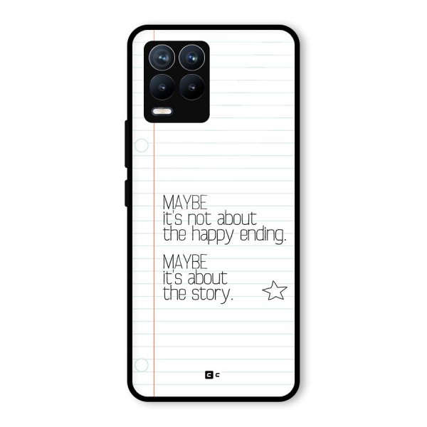 About Story Glass Back Case for Realme 8 Pro