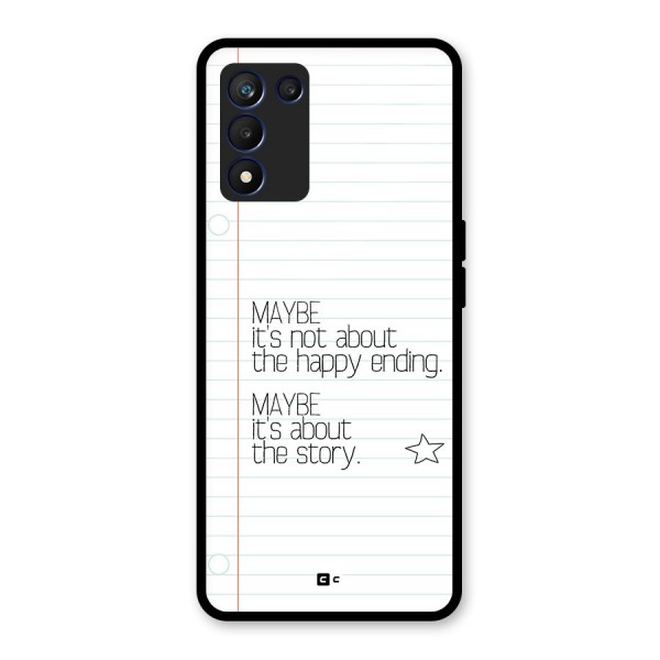 About Story Glass Back Case for Realme 9 5G Speed
