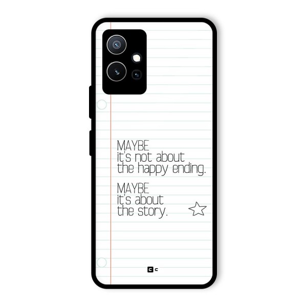 About Story Glass Back Case for Vivo Y75 5G