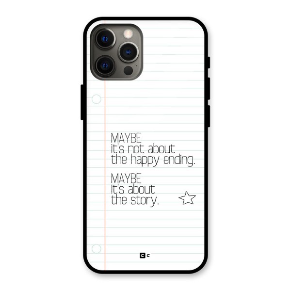 About Story Glass Back Case for iPhone 12 Pro Max