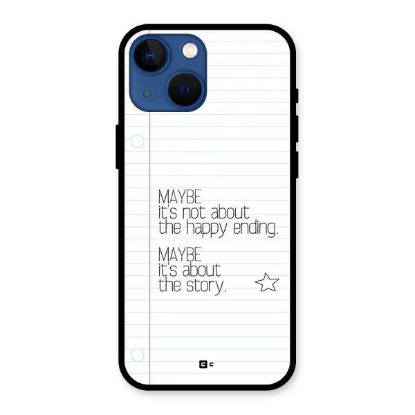 About Story Glass Back Case for iPhone 13 Mini