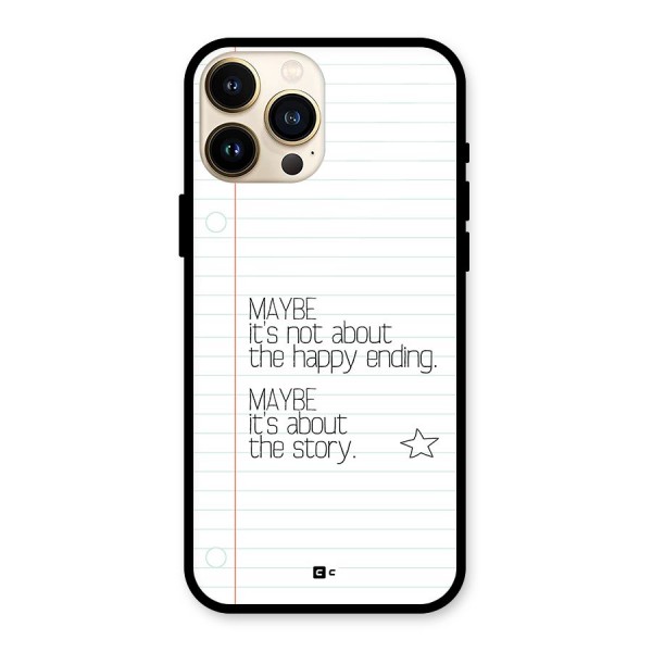 About Story Glass Back Case for iPhone 13 Pro Max