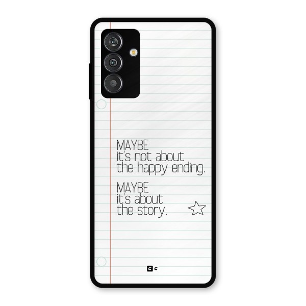 About Story Metal Back Case for Galaxy M14 5G