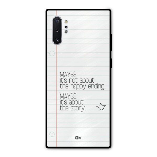 About Story Metal Back Case for Galaxy Note 10 Plus
