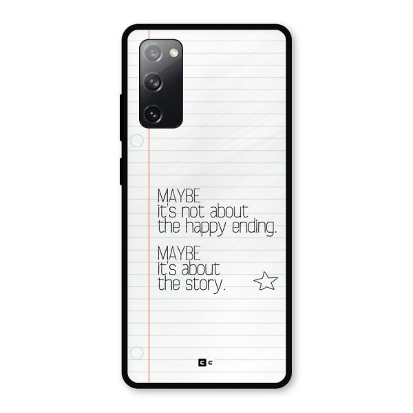 About Story Metal Back Case for Galaxy S20 FE 5G