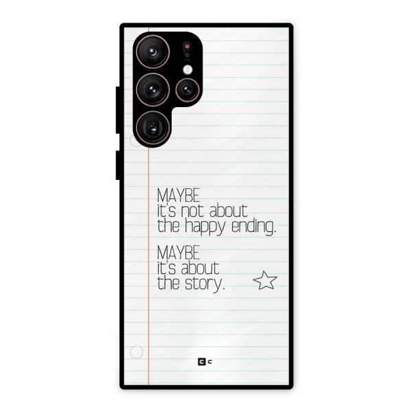 About Story Metal Back Case for Galaxy S22 Ultra 5G
