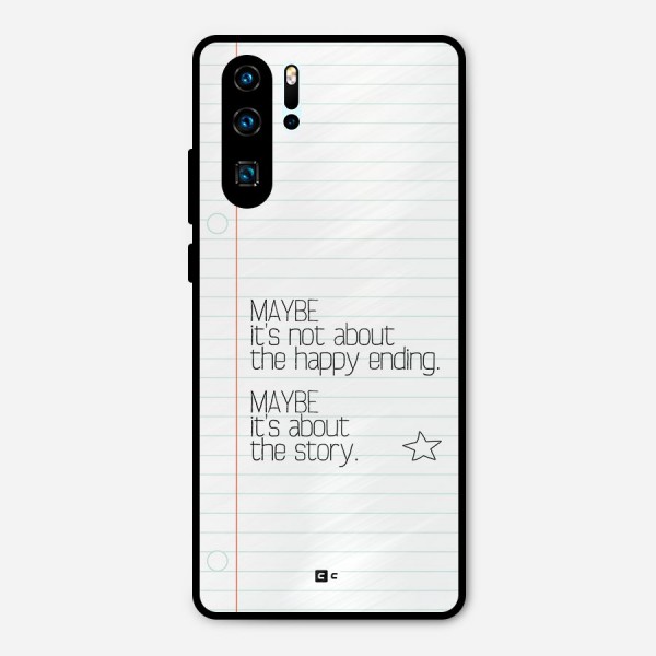 About Story Metal Back Case for Huawei P30 Pro