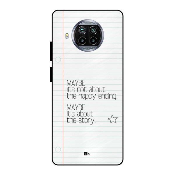 About Story Metal Back Case for Mi 10i