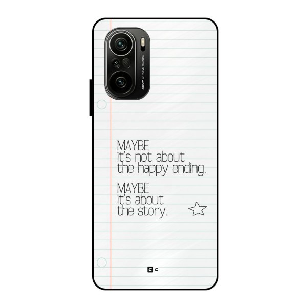About Story Metal Back Case for Mi 11X Pro