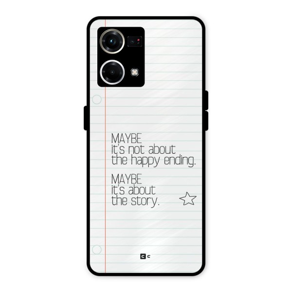 About Story Metal Back Case for Oppo F21s Pro 4G