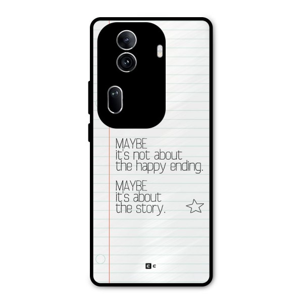 About Story Metal Back Case for Oppo Reno11 Pro 5G